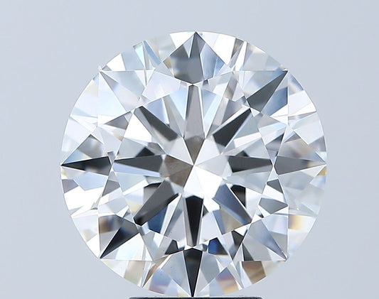 Lab-Grown Round Diamond - 6.67 Carat, F Color, VVS2 Clarity | Sustainable Luxury, Dazzling Brilliance | IGI | Certified LG640483458