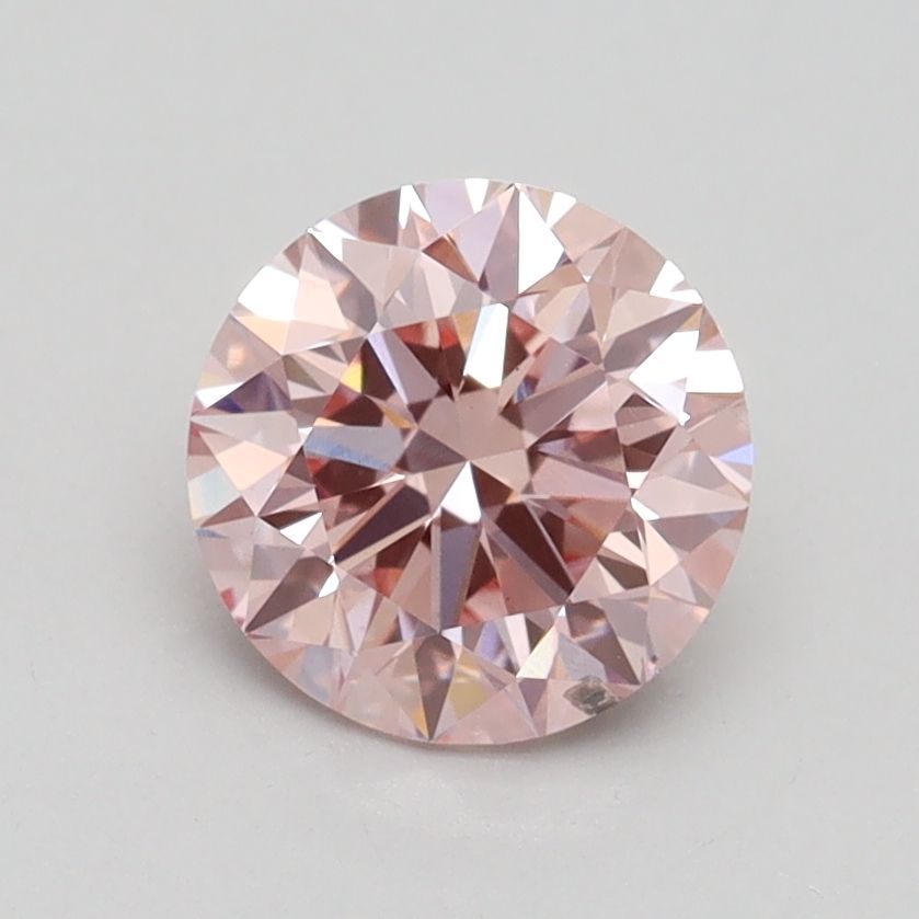 Lab-Grown ROUND Diamond - 1.29 Carat, Fancy Intense Pink Color, SI1 Clarity | Sustainable Luxury, Dazzling Brilliance | IGI | Certified LG532246744