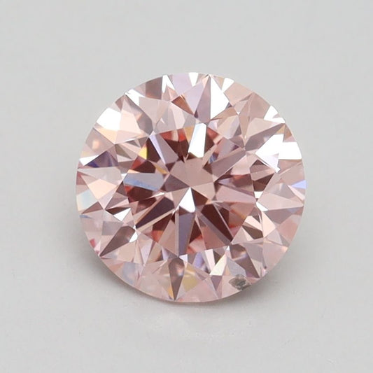 Lab-Grown ROUND Diamond - 1.29 Carat, Fancy Intense Pink Color, SI1 Clarity | Sustainable Luxury, Dazzling Brilliance | IGI | Certified LG532246744