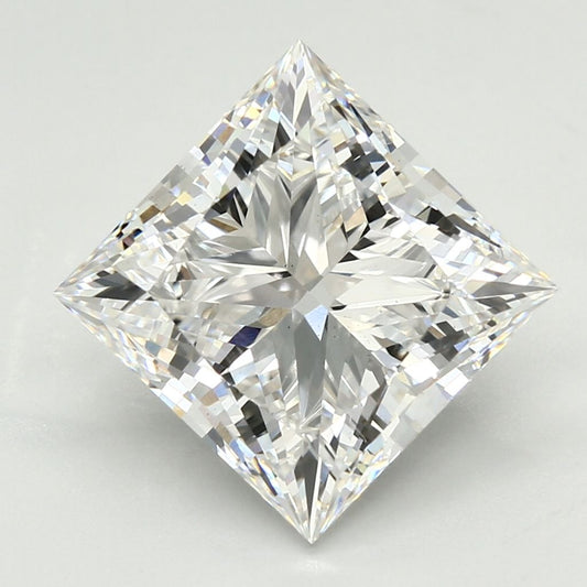 Lab-Grown PRINCESS Diamond - 5.09 Carats, D Color, VS1 Clarity - Sustainable Luxury and Dazzling Brilliance-IGI·Certified