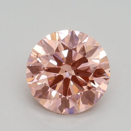 Lab-Grown ROUND Diamond - 1.66 Carat, Fancy Intense Pink Color, VS2 Clarity | Sustainable Luxury, Dazzling Brilliance | IGI | Certified LG538279037