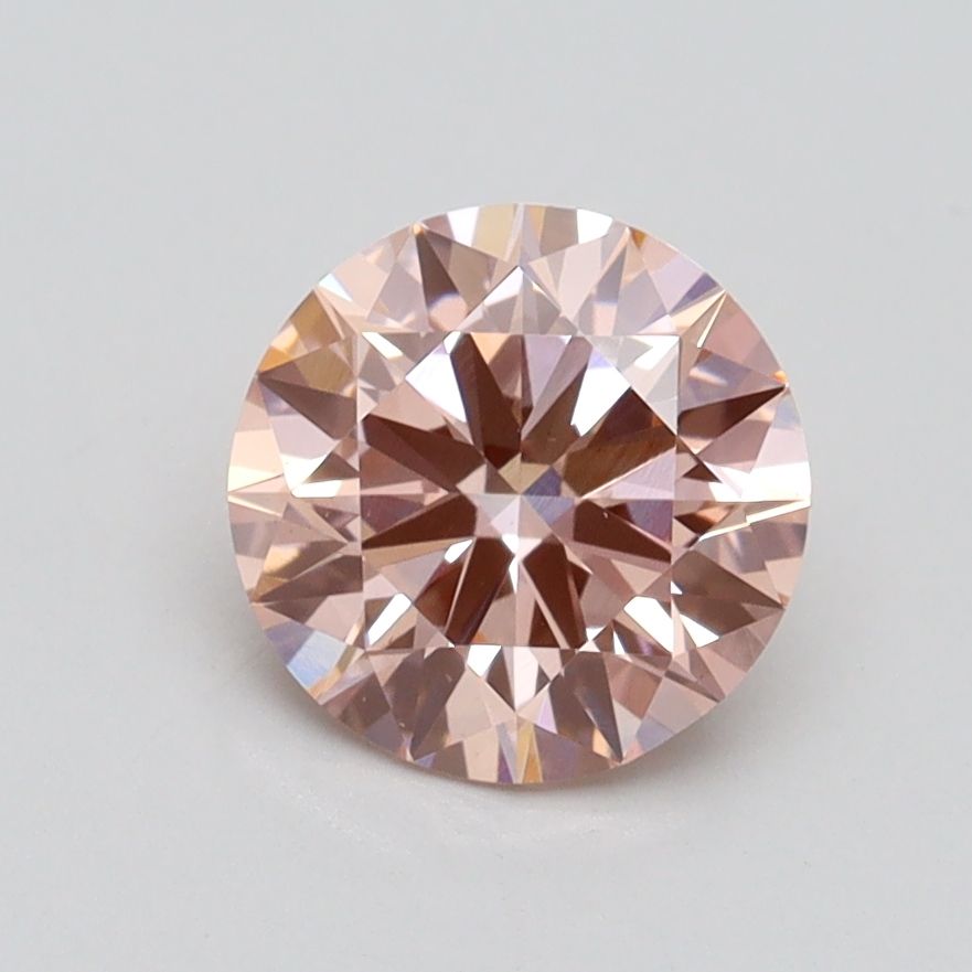 Lab-Grown ROUND Diamond - 1.3 Carat, Fancy Intense Pink Color, VS1 Clarity | Sustainable Luxury, Dazzling Brilliance | IGI | Certified LG534240910