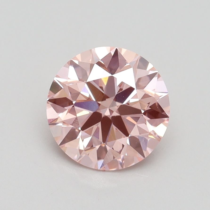 Lab-Grown ROUND Diamond - 1.32 Carat, Fancy Intense Pink Color, VS1 Clarity | Sustainable Luxury, Dazzling Brilliance | IGI | Certified LG528229194