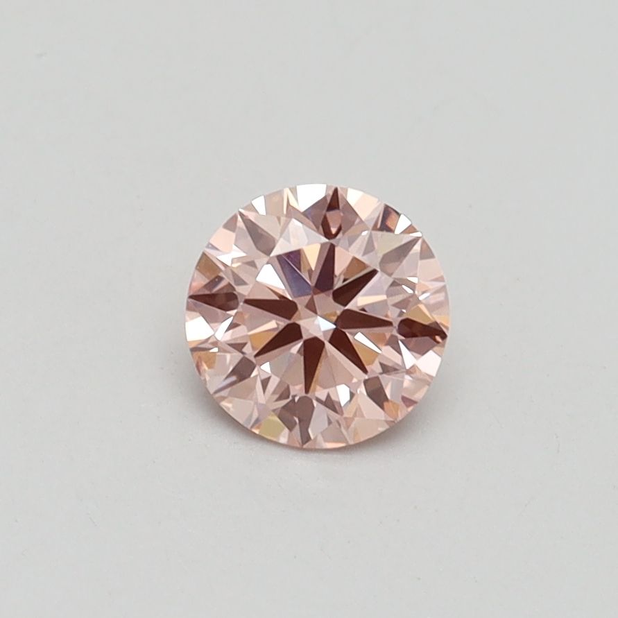 Lab-Grown ROUND Diamond - 0.51 Carat, Fancy Intense Pink Color, VS2 Clarity | Sustainable Luxury, Dazzling Brilliance | IGI | Certified LG539240812