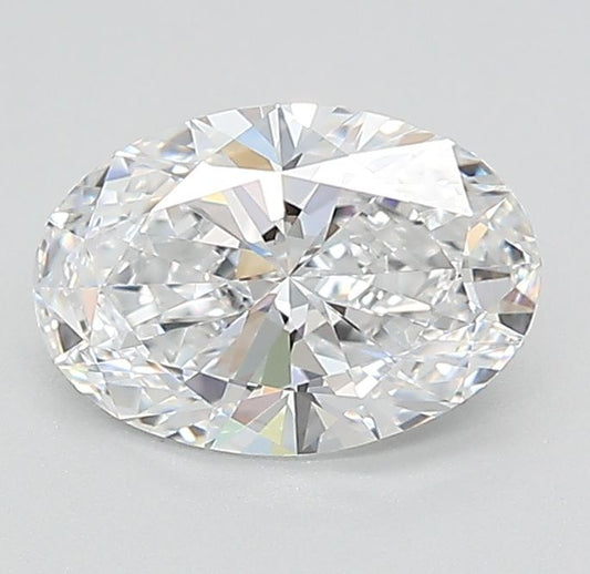 Lab-Grown OVAL Diamond - 1.04 Carats, D Color, VVS2 Clarity - Sustainable Luxury and Dazzling Brilliance-IGI·Certified