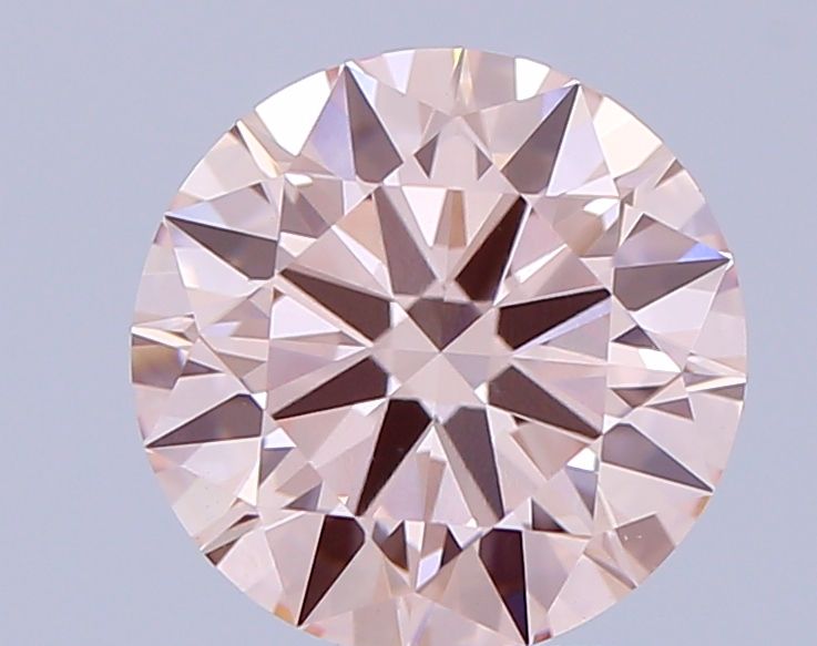 Lab-Grown ROUND Diamond - 2.03 Carat, Fancy Pink Color, VVS2 Clarity | Sustainable Luxury, Dazzling Brilliance | IGI | Certified LG646477415