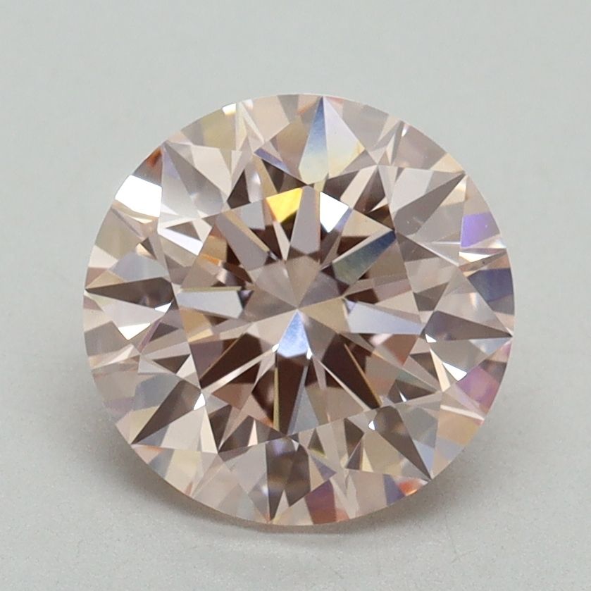 Lab-Grown ROUND Diamond - 2.07 Carat, Fancy Intense Pink Color, VVS2 Clarity | Sustainable Luxury, Dazzling Brilliance | IGI | Certified LG636438522