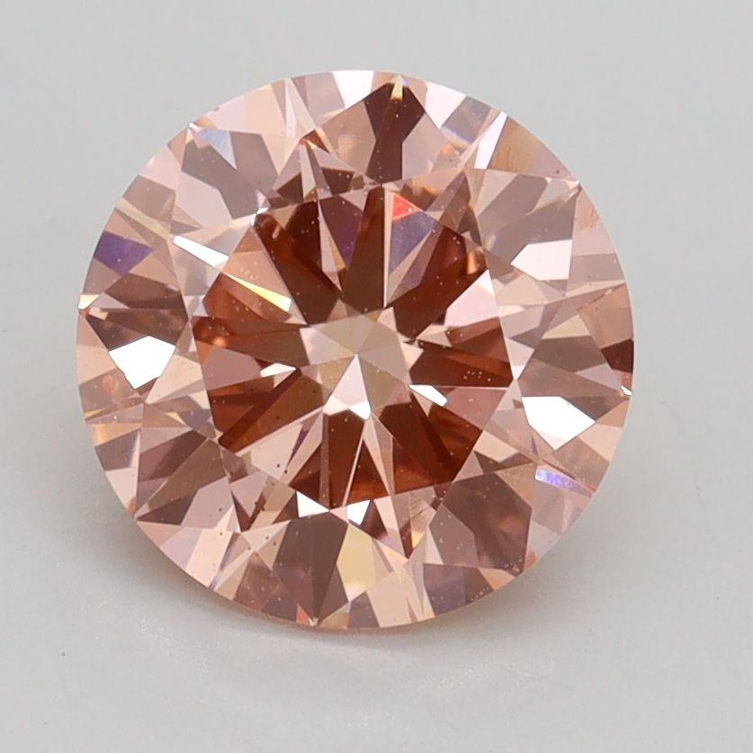 Lab-Grown ROUND Diamond - 2.01 Carat, Fancy Intense Pink Color, VS2 Clarity | Sustainable Luxury, Dazzling Brilliance | IGI | Certified LG538282749