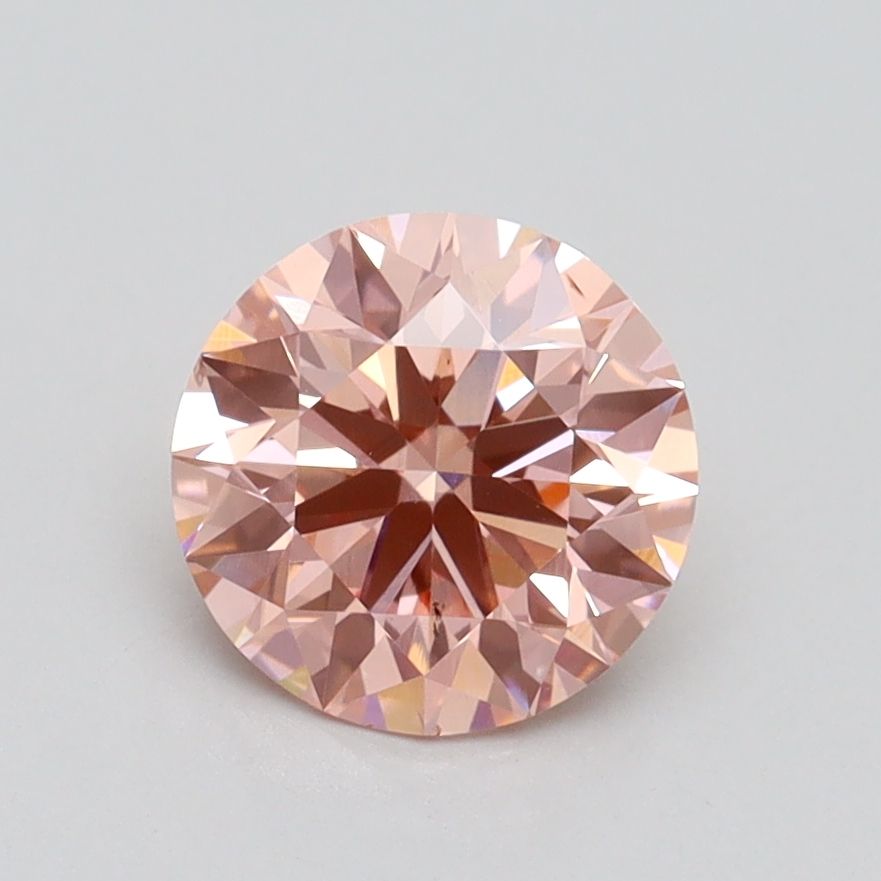 Lab-Grown ROUND Diamond - 1.33 Carat, Fancy Intense Pink Color, VS2 Clarity | Sustainable Luxury, Dazzling Brilliance | IGI | Certified LG539238633