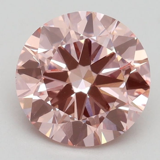 Lab-Grown ROUND Diamond - 1.8 Carat, Fancy Vivid Pink Color, SI1 Clarity | Sustainable Luxury, Dazzling Brilliance | IGI | Certified LG528230036