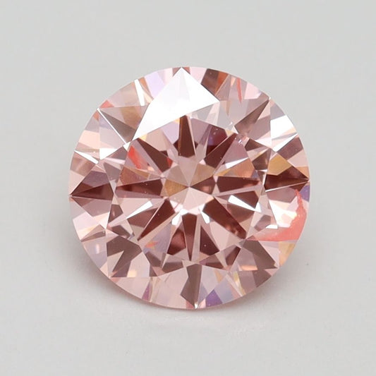 Lab-Grown ROUND Diamond - 1.59 Carat, Fancy Intense Pink Color, SI2 Clarity | Sustainable Luxury, Dazzling Brilliance | IGI | Certified LG532243431