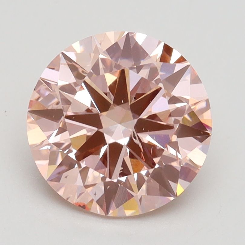 Lab-Grown ROUND Diamond - 2.01 Carat, Fancy Pink Color, SI2 Clarity | Sustainable Luxury, Dazzling Brilliance | IGI | Certified LG532242894