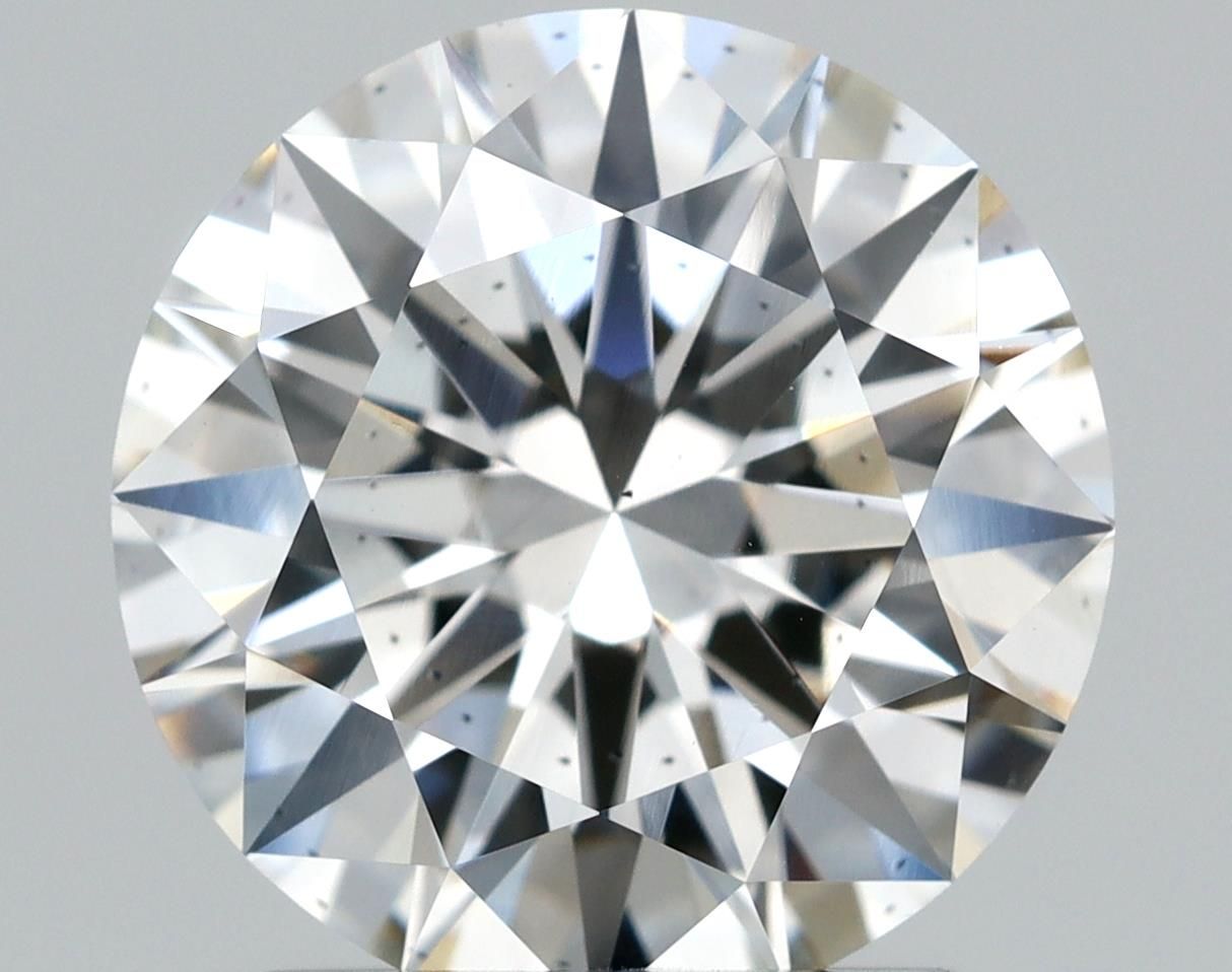 Lab-Grown ROUND Diamond - 2.02 Carats, F Color, SI1 Clarity - Sustainable Luxury and Dazzling Brilliance-IGI·Certified