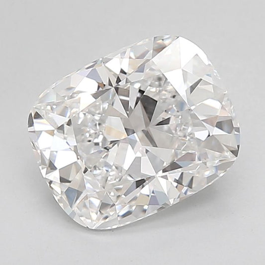 Lab-Grown CUSHION Diamond - 2.52 Carats, D Color, VVS1 Clarity - Sustainable Luxury and Dazzling Brilliance-IGI·Certified