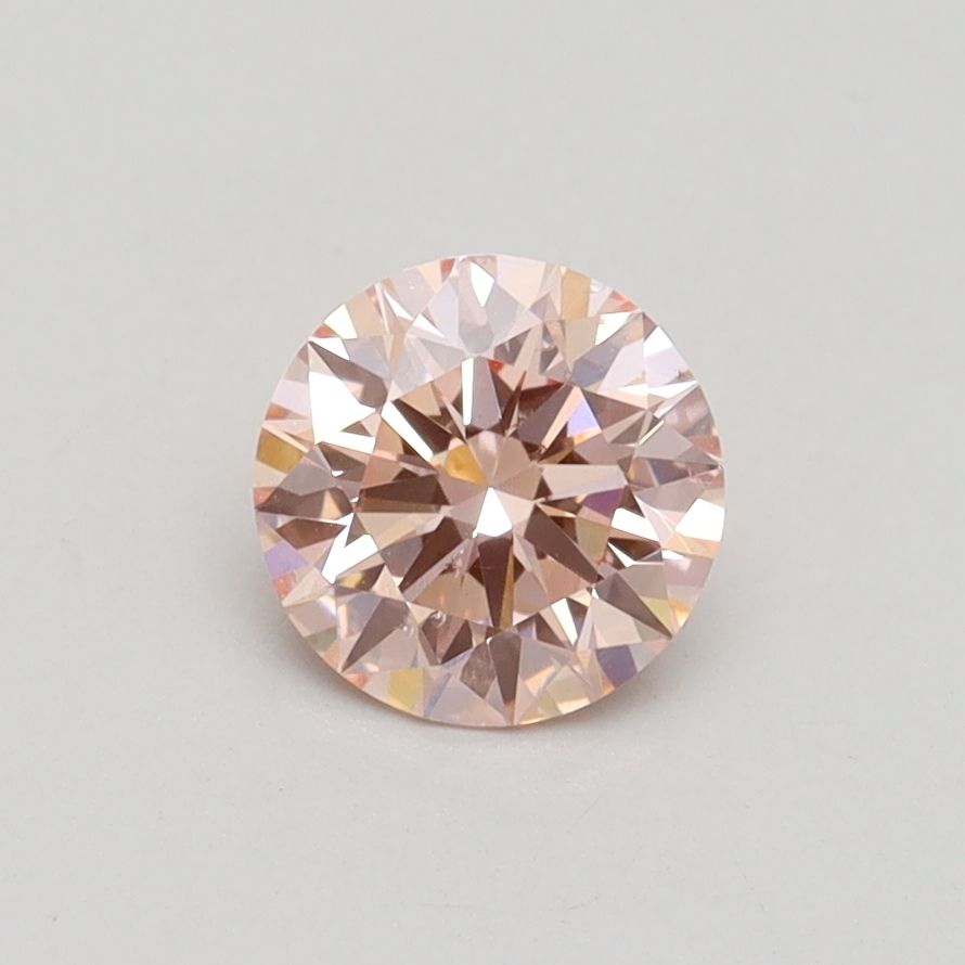 Lab-Grown ROUND Diamond - 0.74 Carat, Fancy Intense Pink Color, SI1 Clarity | Sustainable Luxury, Dazzling Brilliance | IGI | Certified LG539238047