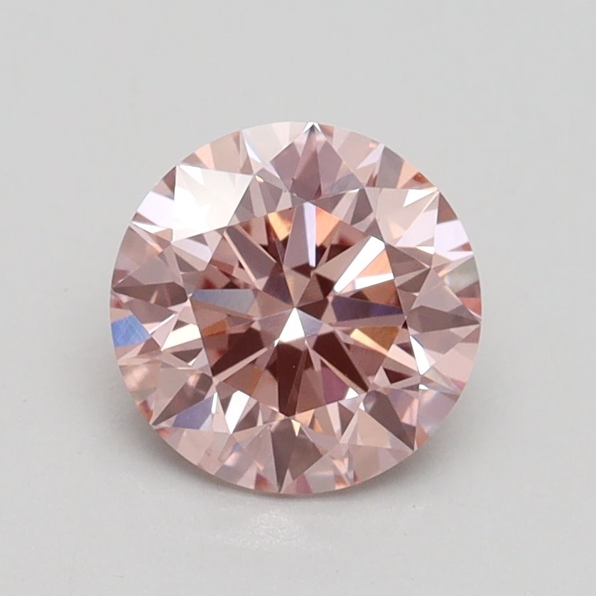 Lab-Grown ROUND Diamond - 1.31 Carat, Fancy Intense Pink Color, VS1 Clarity | Sustainable Luxury, Dazzling Brilliance | IGI | Certified LG534241512