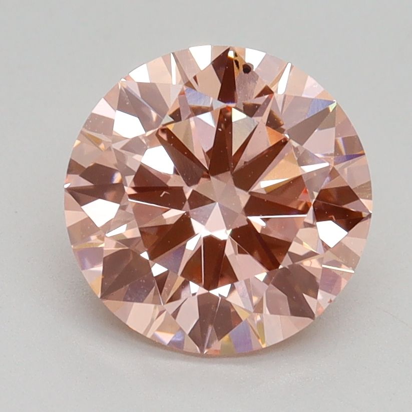 Lab-Grown ROUND Diamond - 2 Carat, Fancy Intense Pink Color, VS2 Clarity | Sustainable Luxury, Dazzling Brilliance | IGI | Certified LG538278918