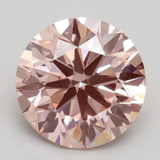 Lab-Grown ROUND Diamond - 1.7 Carat, Fancy Intense Pink Color, VS1 Clarity | Sustainable Luxury, Dazzling Brilliance | IGI | Certified LG532245398