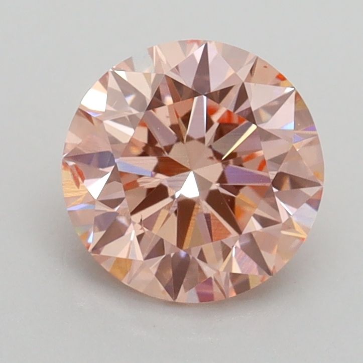 Lab-Grown ROUND Diamond - 1.3 Carat, Fancy Intense Pink Color, SI1 Clarity | Sustainable Luxury, Dazzling Brilliance | IGI | Certified LG539236566