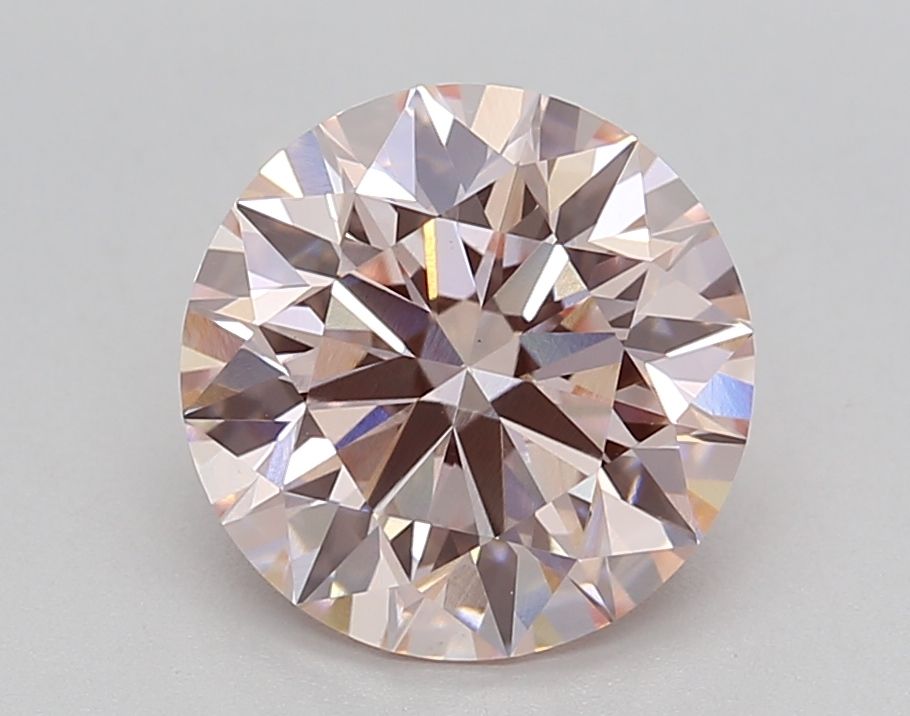 Lab-Grown ROUND Diamond - 2.55 Carat, Fancy Intense Pink Color, VS1 Clarity | Sustainable Luxury, Dazzling Brilliance | IGI | Certified LG625432403