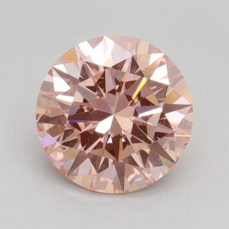 Lab-Grown ROUND Diamond - 1.31 Carat, Fancy Intense Pink Color, VS1 Clarity | Sustainable Luxury, Dazzling Brilliance | IGI | Certified LG538279089