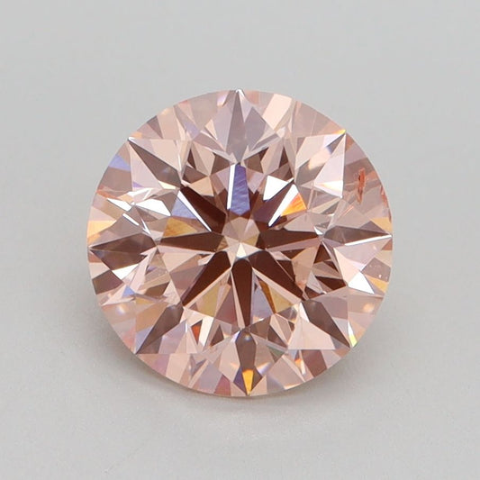 Lab-Grown ROUND Diamond - 1.83 Carat, Fancy Intense Pink Color, SI1 Clarity | Sustainable Luxury, Dazzling Brilliance | IGI | Certified LG536297781