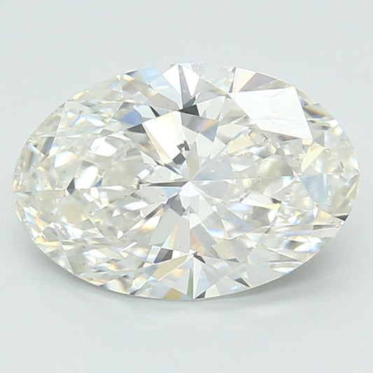 Lab-Grown OVAL Diamond - 2.1 Carats, G Color, VS1 Clarity - Sustainable Luxury and Dazzling Brilliance-IGI·Certified