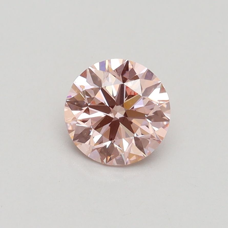 Lab-Grown ROUND Diamond - 0.67 Carat, Fancy Intense Pink Color, VS1 Clarity | Sustainable Luxury, Dazzling Brilliance | IGI | Certified LG539238055