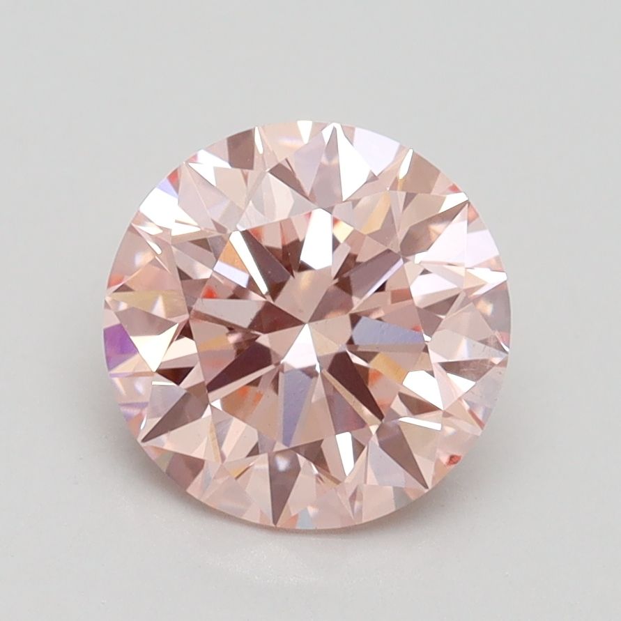 Lab-Grown ROUND Diamond - 1.86 Carat, Fancy Intense Pink Color, VS2 Clarity | Sustainable Luxury, Dazzling Brilliance | IGI | Certified LG532244616