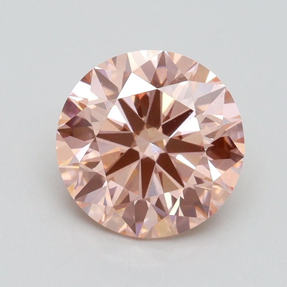 Lab-Grown ROUND Diamond - 2.02 Carat, Fancy Intense Pink Color, VS1 Clarity | Sustainable Luxury, Dazzling Brilliance | IGI | Certified LG538278883