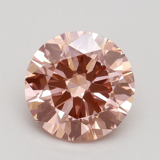 Lab-Grown ROUND Diamond - 2.03 Carat, Fancy Intense Pink Color, VS1 Clarity | Sustainable Luxury, Dazzling Brilliance | IGI | Certified LG529285527