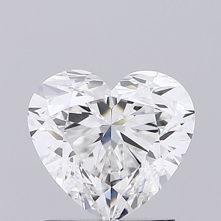 Lab-Grown HEART Diamond - 1.5 Carats, F Color, VVS2 Clarity - Sustainable Luxury and Dazzling Brilliance-GIA·Certified