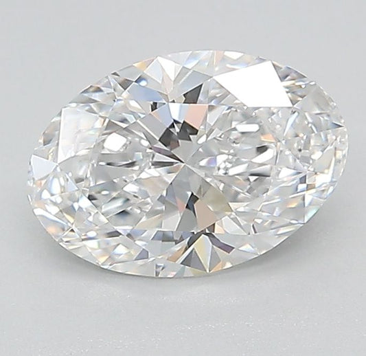 Lab-Grown OVAL Diamond - 1.08 Carats, D Color, VVS2 Clarity - Sustainable Luxury and Dazzling Brilliance-IGI·Certified