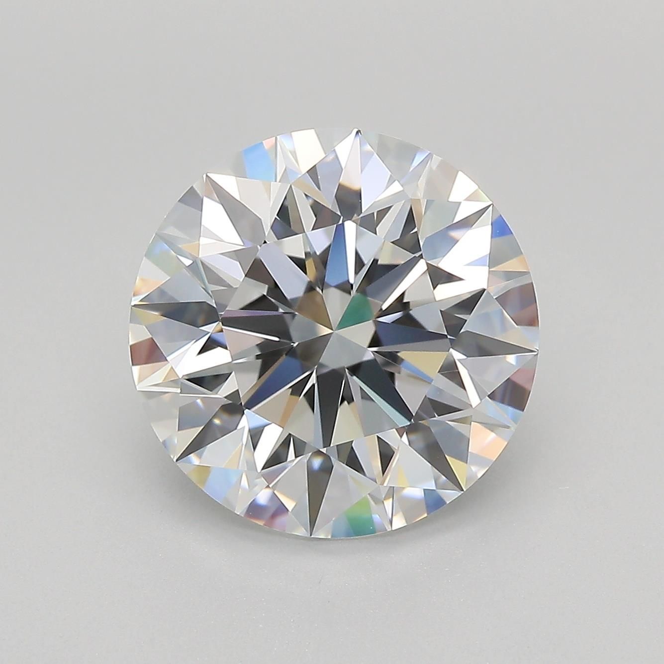 Lab-Grown Round Diamond - 5.38 Carat, F Color, VVS1 Clarity | Sustainable Luxury, Dazzling Brilliance | IGI | Certified LG571394615