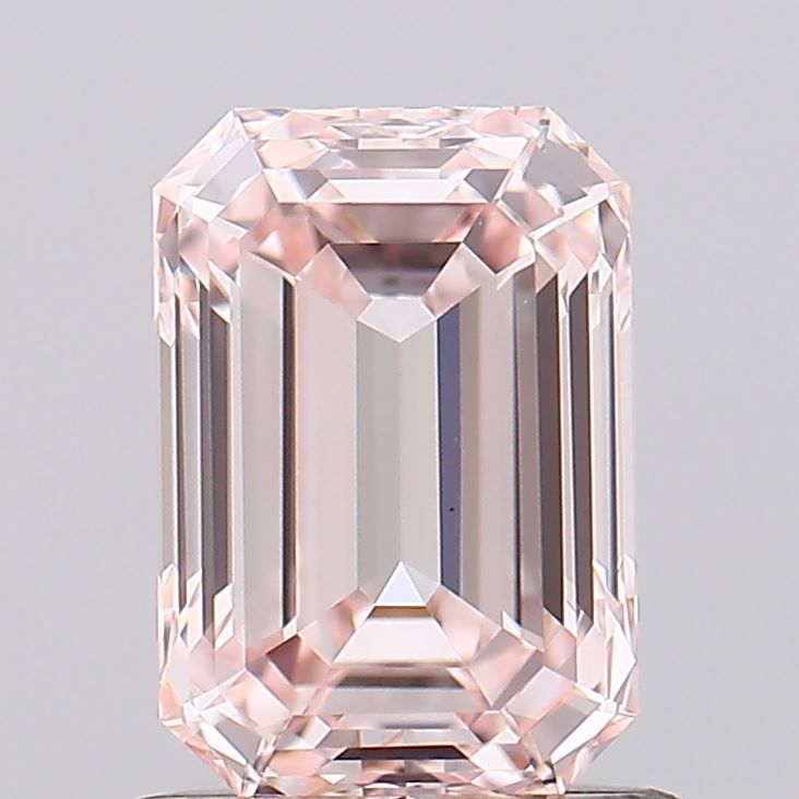 Lab-Grown EMERALD Diamond - 1.01 Carat, Light Pink Color, VS1 Clarity | Sustainable Luxury, Dazzling Brilliance | IGI | Certified 629493790