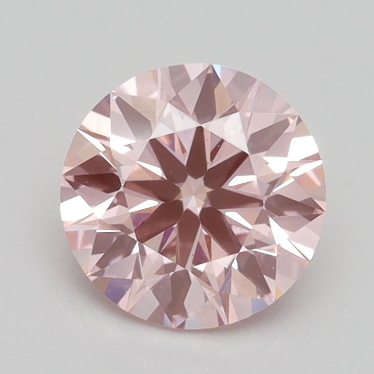 Lab-Grown ROUND Diamond - 1.41 Carat, Fancy Vivid Pink Color, VS1 Clarity | Sustainable Luxury, Dazzling Brilliance | IGI | Certified LG530291623