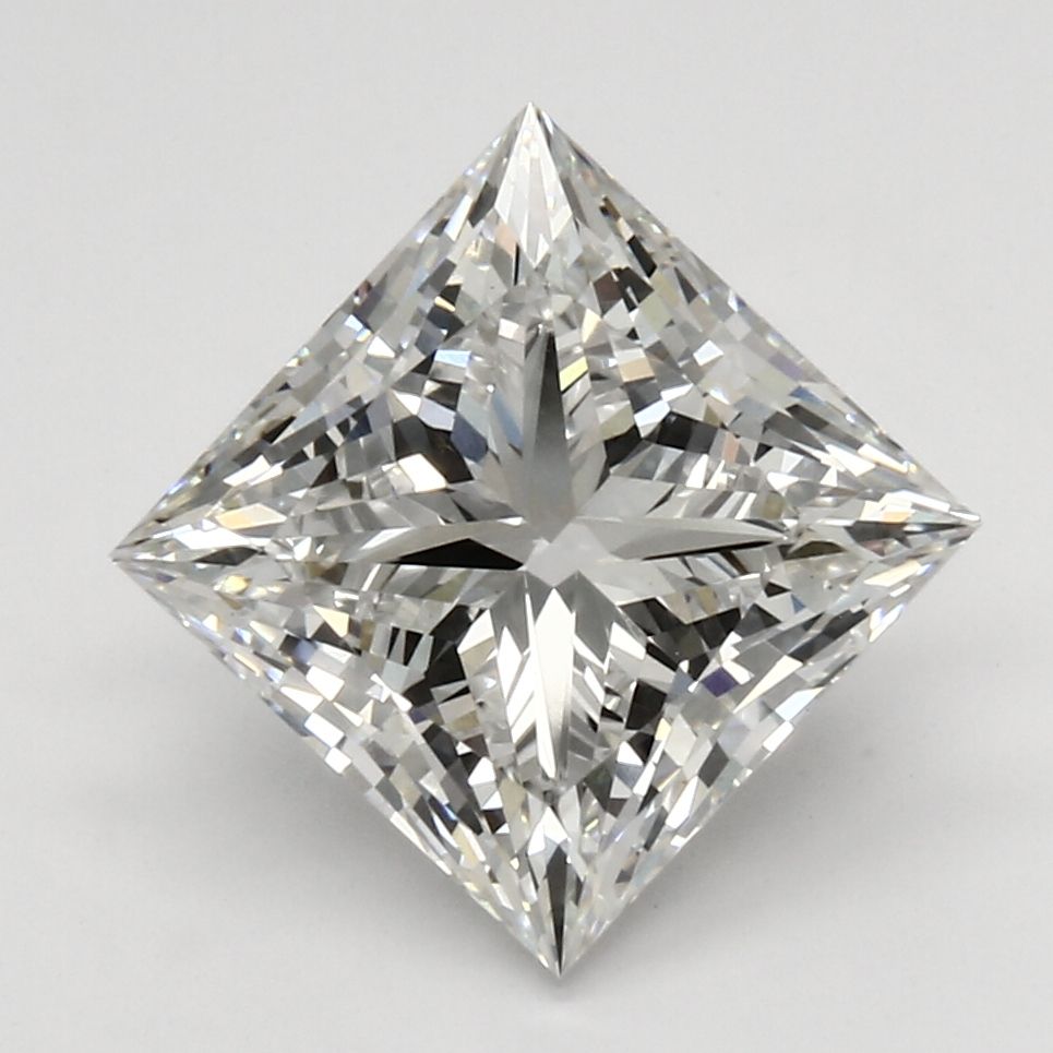 Lab-Grown PRINCESS Diamond - 3.84 Carats, F Color, VS1 Clarity - Sustainable Luxury and Dazzling Brilliance-IGI·Certified