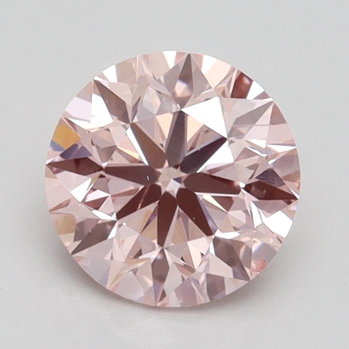 Lab-Grown ROUND Diamond - 1.26 Carat, Fancy Intense Pink Color, SI1 Clarity | Sustainable Luxury, Dazzling Brilliance | IGI | Certified LG528229274