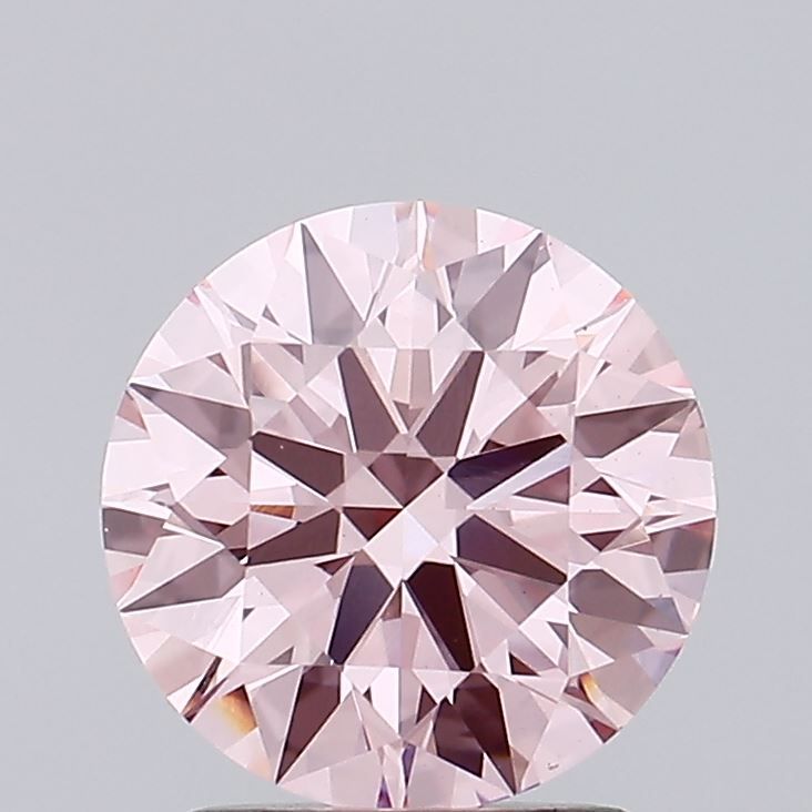 Lab-Grown ROUND Diamond - 1.93 Carat, Fancy Vivid Pink Color, VS1 Clarity | Sustainable Luxury, Dazzling Brilliance | IGI | Certified LG636431884