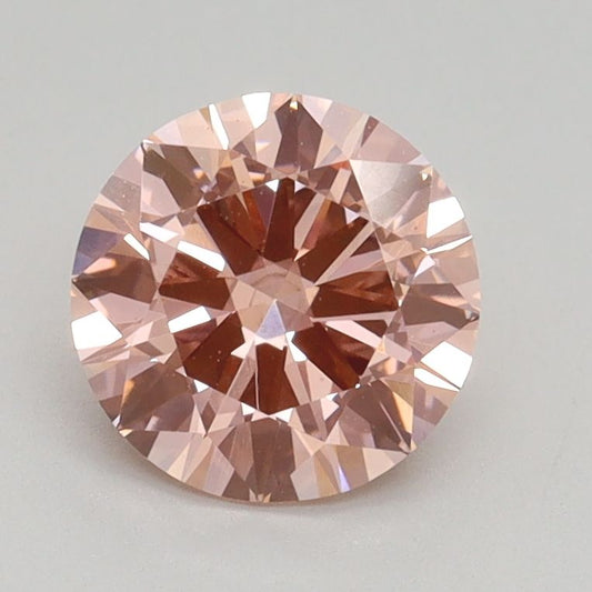 Lab-Grown ROUND Diamond - 1.3 Carat, Fancy Intense Pink Color, VS2 Clarity | Sustainable Luxury, Dazzling Brilliance | IGI | Certified LG538281642