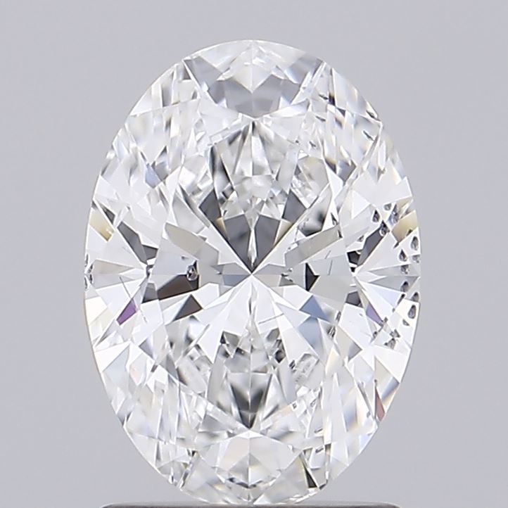 Lab-Grown OVAL Diamond - 1.52 Carats, D Color, SI2 Clarity - Sustainable Luxury and Dazzling Brilliance-GIA·Certified