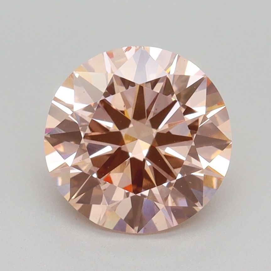 Lab-Grown ROUND Diamond - 1.86 Carat, Fancy Intense Pink Color, VS2 Clarity | Sustainable Luxury, Dazzling Brilliance | IGI | Certified LG534242929