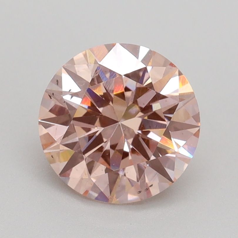 Lab-Grown ROUND Diamond - 1.5 Carat, Fancy Intense Pink Color, SI1 Clarity | Sustainable Luxury, Dazzling Brilliance | IGI | Certified LG536297362