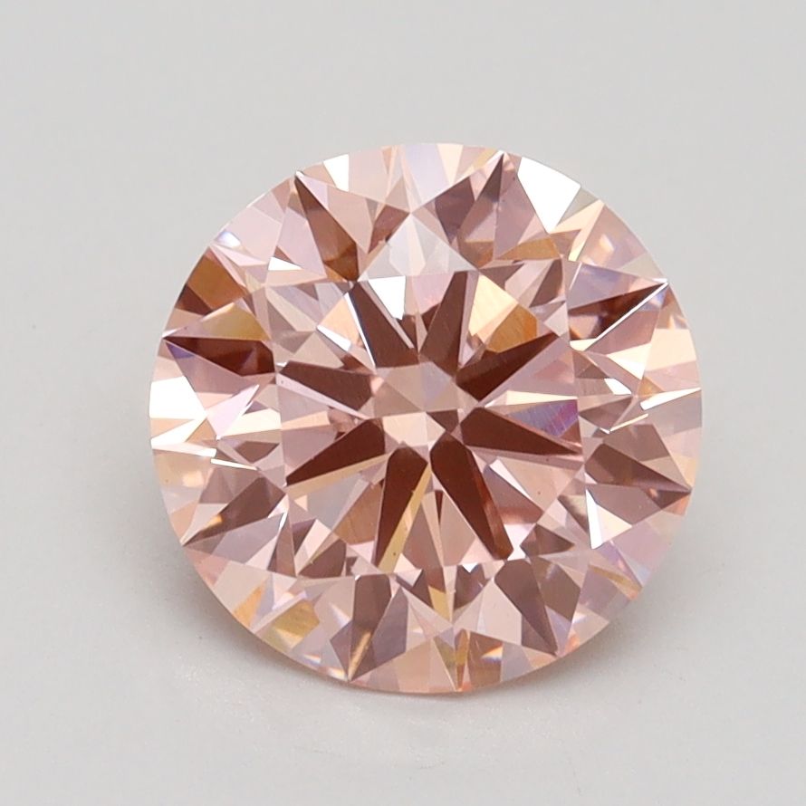 Lab-Grown ROUND Diamond - 2.02 Carat, Fancy Intense Pink Color, VS1 Clarity | Sustainable Luxury, Dazzling Brilliance | IGI | Certified LG533291279