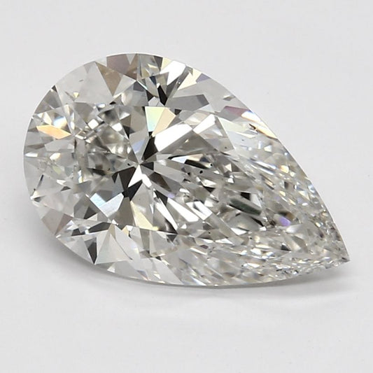 Lab-Grown PEAR Diamond - 3.34 Carats, G Color, VS2 Clarity - Sustainable Luxury and Dazzling Brilliance-IGI·Certified