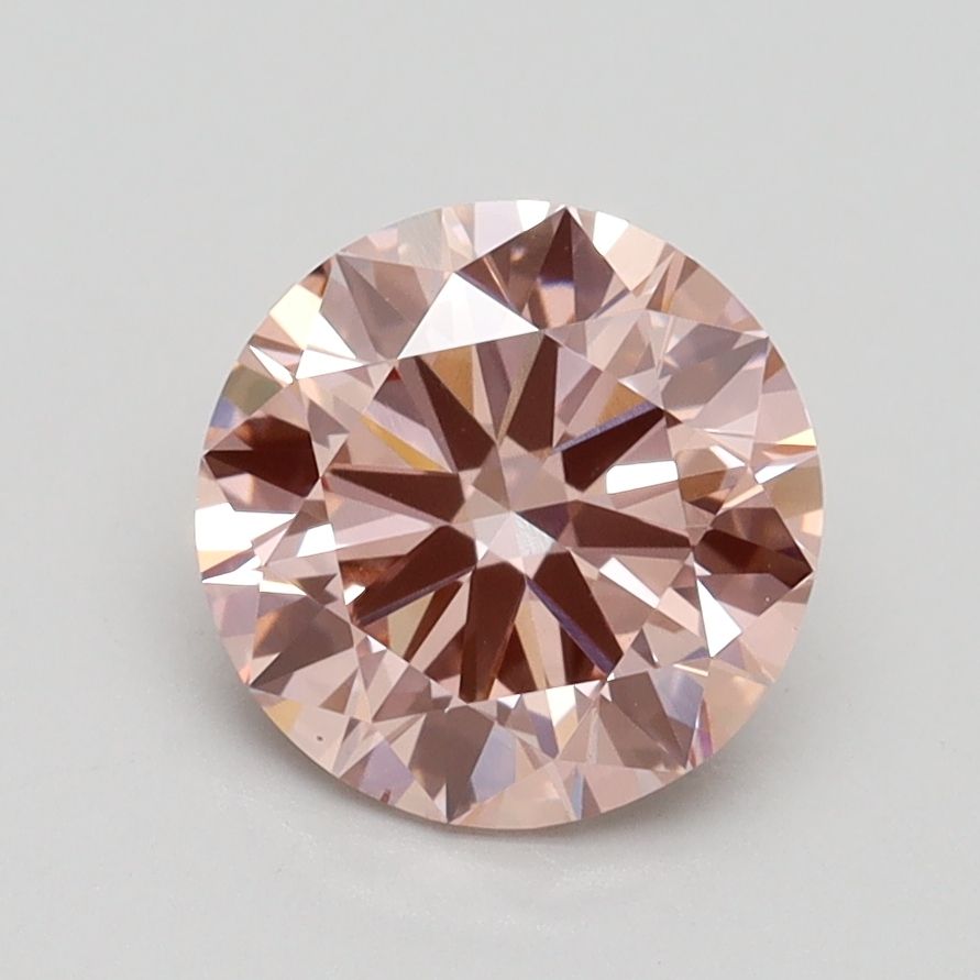 Lab-Grown ROUND Diamond - 1.7 Carat, Fancy Intense Pink Color, VS1 Clarity | Sustainable Luxury, Dazzling Brilliance | IGI | Certified LG528230035