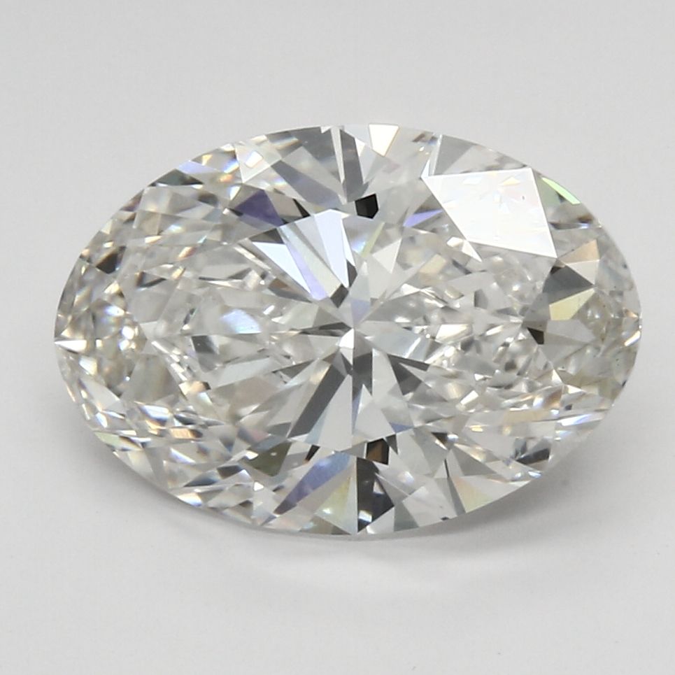 Lab-Grown OVAL Diamond - 3.72 Carats, G Color, VS2 Clarity - Sustainable Luxury and Dazzling Brilliance-IGI·Certified