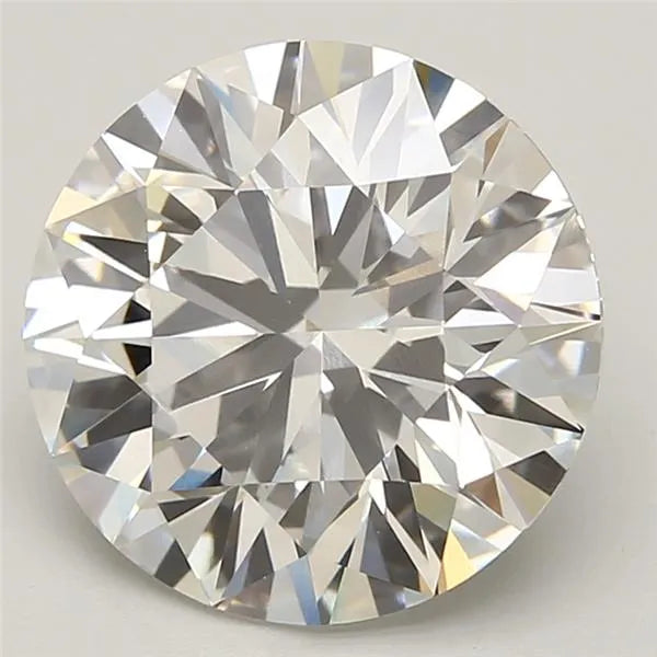 Lab-Grown Round Diamond - 6.2 Carats, F Color, VVS2 Clarity - Sustainable Luxury and Dazzling Brilliance-IGI·Certified