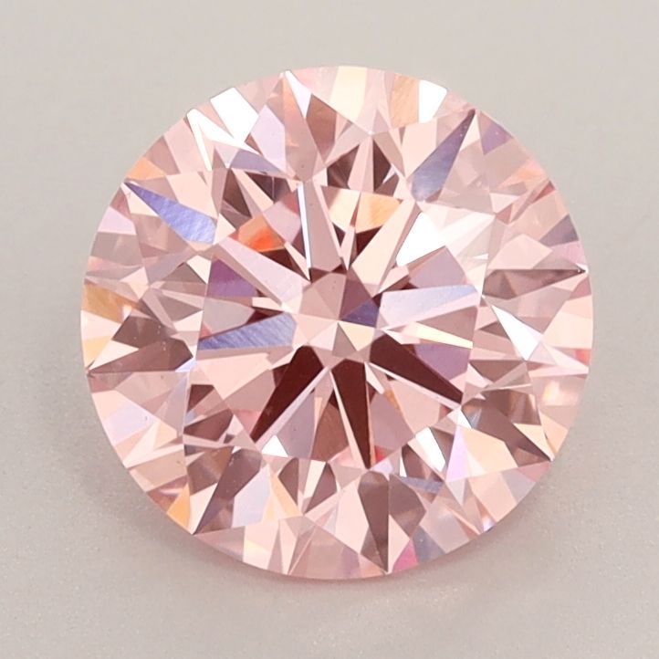 Lab-Grown ROUND Diamond - 1.53 Carat, Fancy Intense Pink Color, VS1 Clarity | Sustainable Luxury, Dazzling Brilliance | IGI | Certified LG574354696