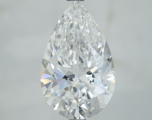 Lab-Grown PEAR Diamond - 4 Carats, E Color, VS1 Clarity - Sustainable Luxury and Dazzling Brilliance-IGI·Certified